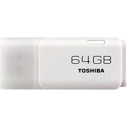 Toshiba THN-U202W0640E4 64GB USB 2.0 Color blanco unidad flash USB - Memoria USB (USB 2.0, USB 2.0, Type-A, Tapa, Color blanco, Windows 7 Enterprise, Windows 7 Enterprise x64, Windows 7 Home Basic, Windows 7 Home Basic x64, Wind)