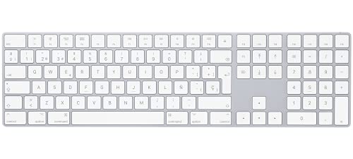 Apple Magic Keyboard con Teclado numérico - Español - Color Plata