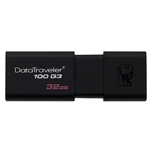 Kingston USB DT100G3 32GB USB 3.1 Gen 1 Lectura: 100MB/s (DT100G3/32GB)