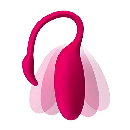 Seky Remoto Smart USB Bluetooth 4.0 Remote Vibración Body Vibration,Massager,con iOS Android App Aplicación De Control (Color:Rojo)