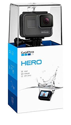 GoPro HERO - Cámara de acción digital sumergible ideal para viajar con pantalla táctil, vídeo HD 1080p y fotos de 10 MP