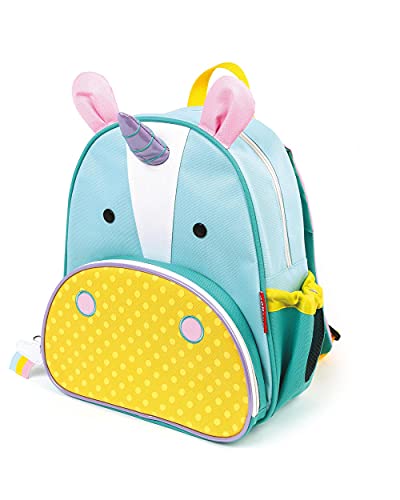 Skip Hop Mochila para niños pequeños, mochila escolar de 12', unicornio