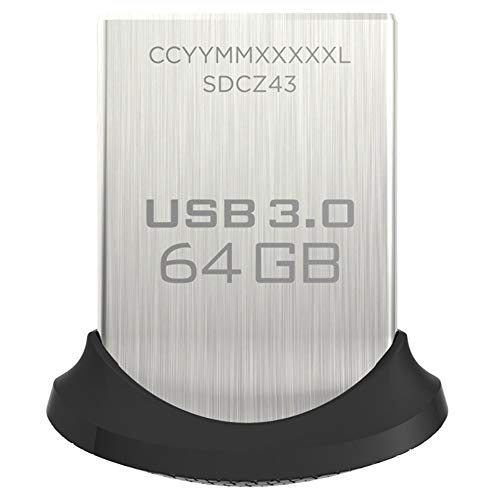 SanDisk SDCZ43-064G-GAM46 Memoria USB 3.0 64GB Ultra Fit Flash Drive