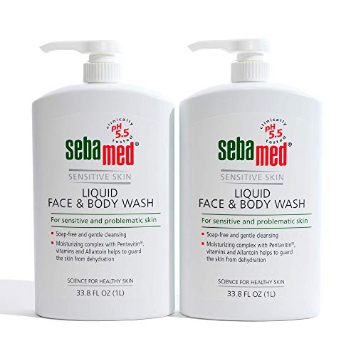 Sebamed Paraben-Free Liquid Face & Body Wash 33.8 Ounce (Pack Of 2)