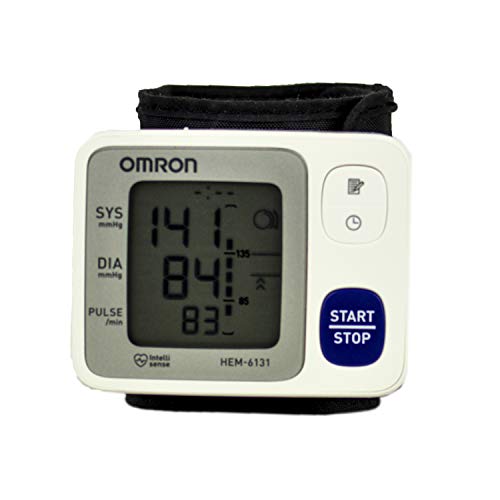 Omron HEM-6131-LA Control + Monitor de Presión Arterial de Muñeca Automático