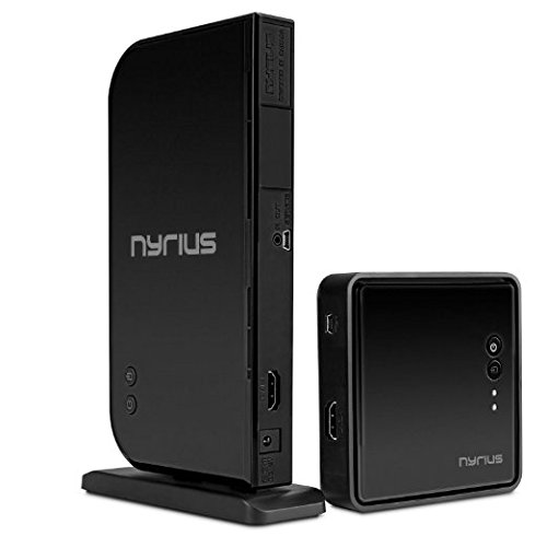 Nyrius Aries Home Transmisor Receptor Inalámbrico Hdmi 1080p, Color Negro, Sistema transmisor de Video