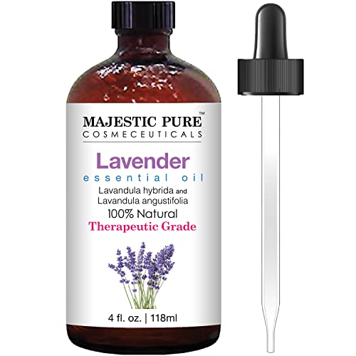 Majestic Pure Essential Oil, Lavender, 4 Fluid Ounce