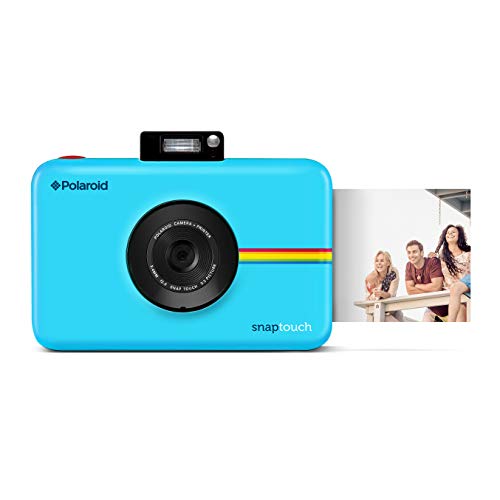 Polaroid Camara Digital Snap Touch Instant Print con Pantalla LCD (Azul) con Tecnologia Zink sin Tinta