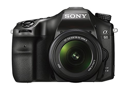 Sony a68 Translucent Mirror DSLR Camera w/ SAL18552 Lens