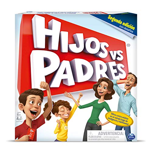 SpinMaster Hijos contra Padres Board Game