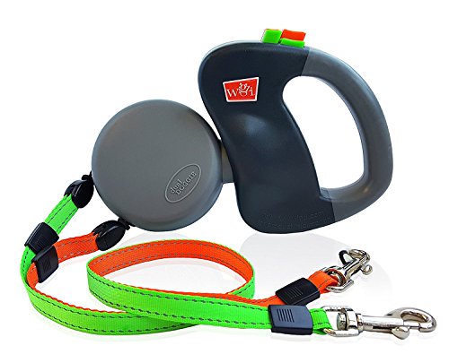 Dual Doggie Pet Leash - Up to 50 Lbs Per Dog and Zero Tangle - Walk Two Dogs At Once