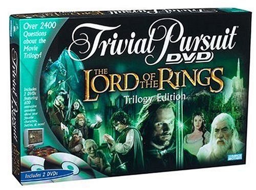 Trivial Pursuit DVD Game The Lord of the Rings Edition