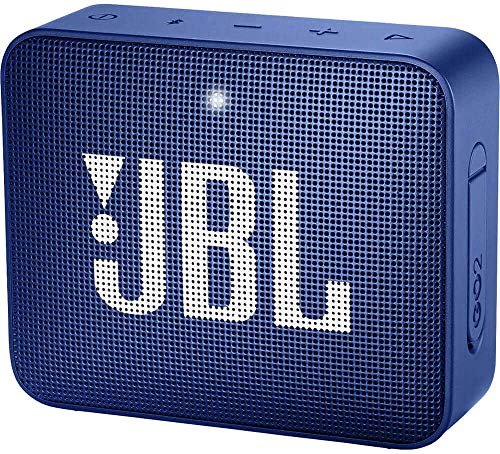 JBL GO2 Altavoz Bluetooth portátil con batería recargable, impermeable, altavoz integrado, azul