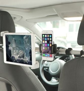 Los soportes de tablet para coche son de gran utilidad, sobre todo en viajes largos con niños a bordo del vehículo.