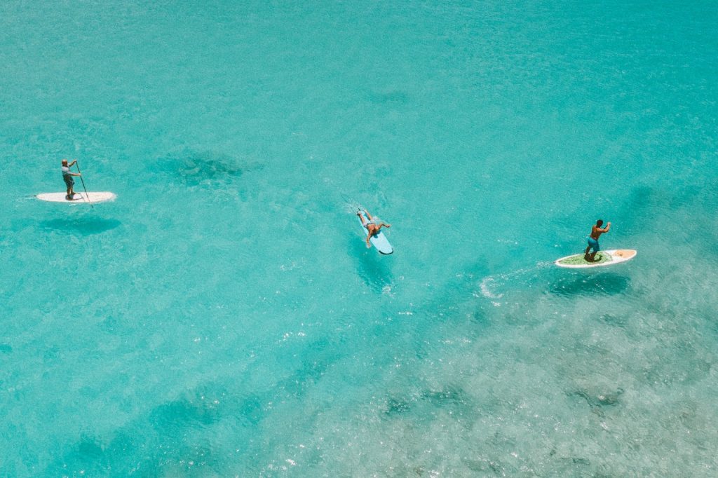 Tablas de paddle surf hinchables para disfrutar del mar en verano