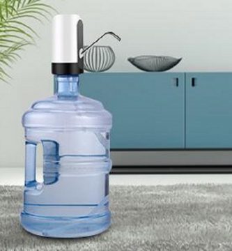 TECHVIDA Dispensador de Agua Automático Botella Recargable Agua Potable Bomba de Agua Potable